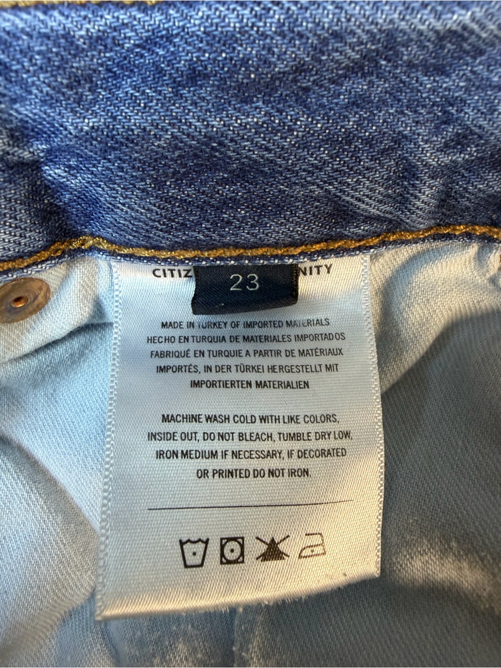Citizens of Humanity Annina Jean Size 23 Like New - Picture 12 of 15